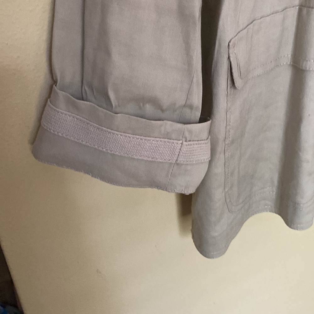 Chicos Linen Jacket - Picture 6 of 13